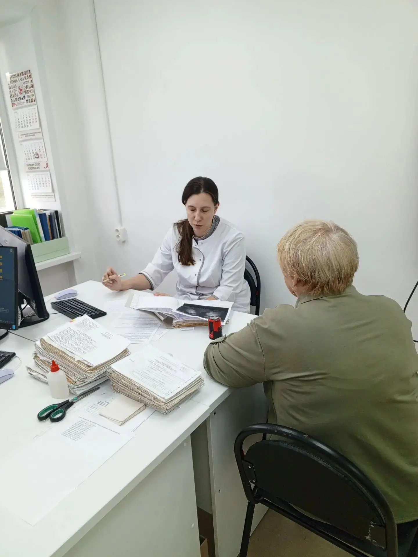☑️Город Макушино посетила выездная бригада специалистов «Поезда здоровья»
