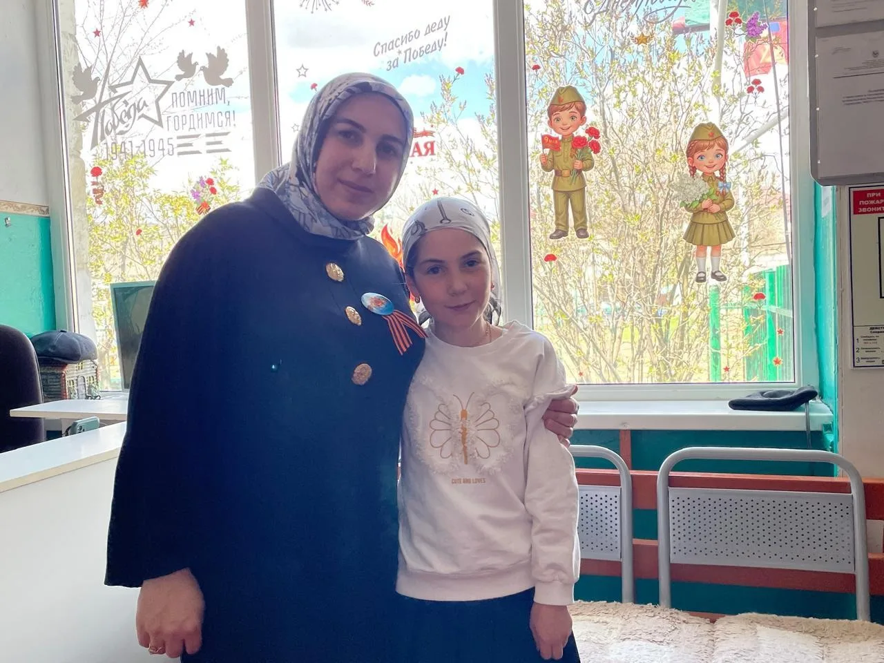 Акция «Георгиевская ленточка» в МКОУ "Узнимахинская СОШ"