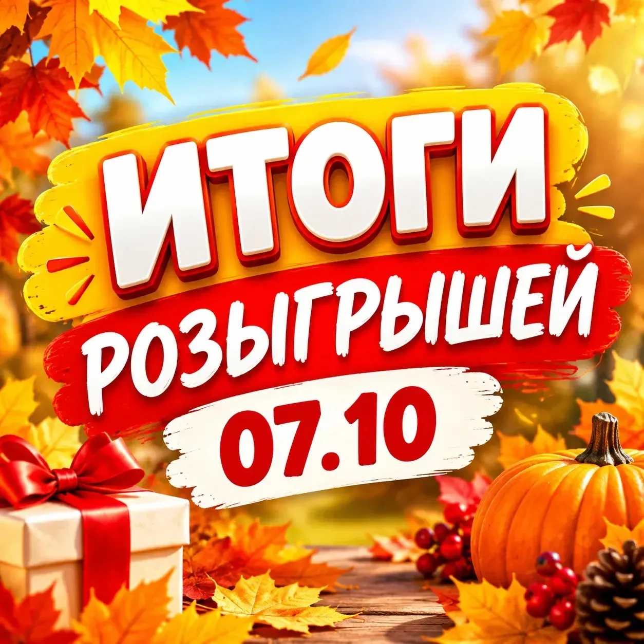 🏁Итоги 07.10🏁