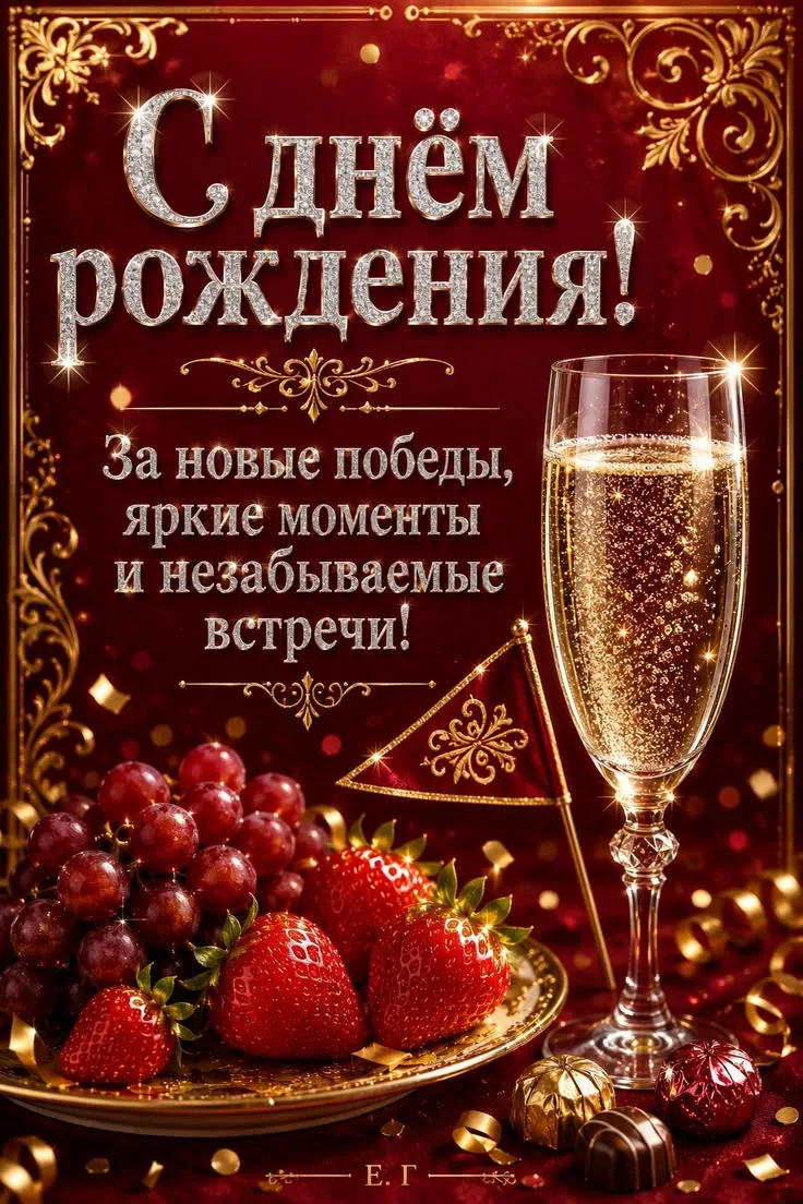 Поздравляем с Днём рождения! 🎂🎁