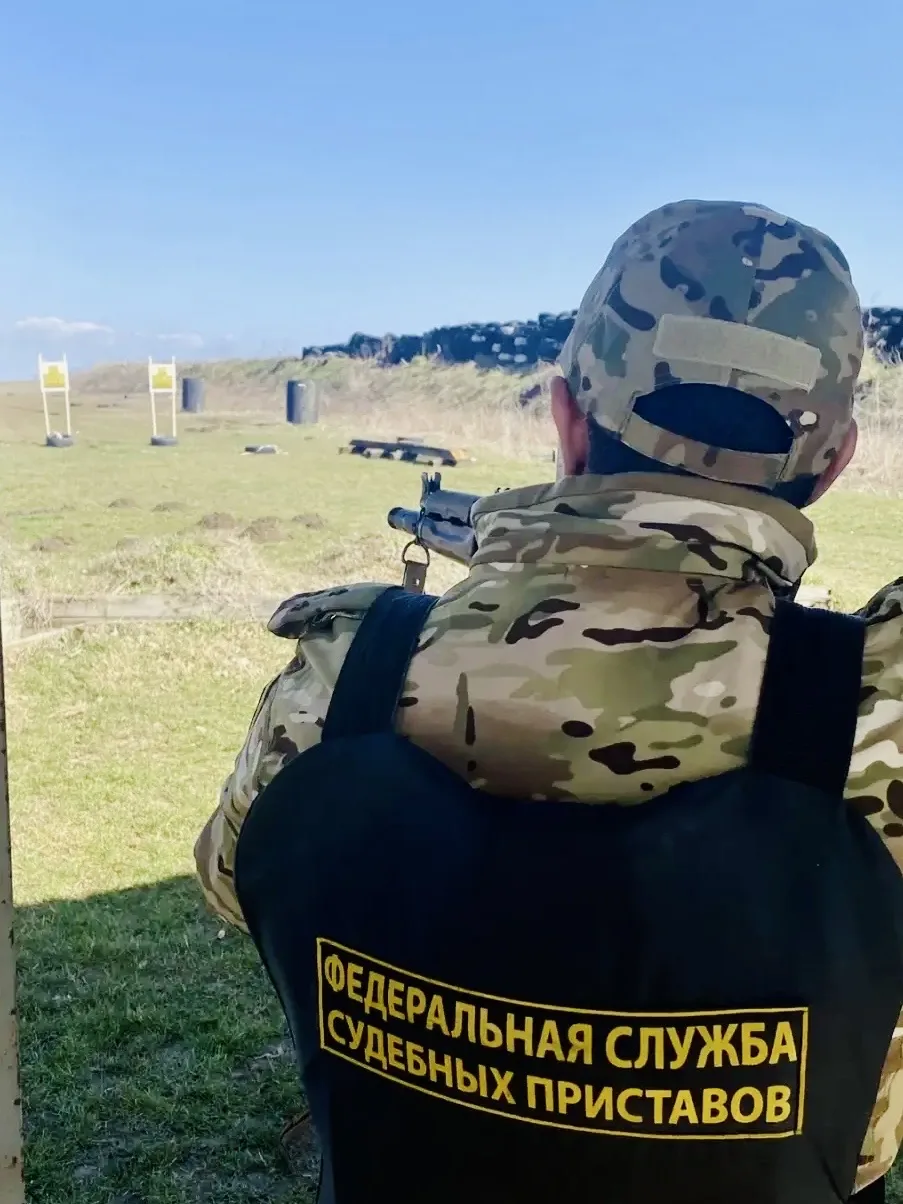 Проверка боем: судебные приставы Кубани подтвердили готовность к службе в полевых условиях в  хуторе