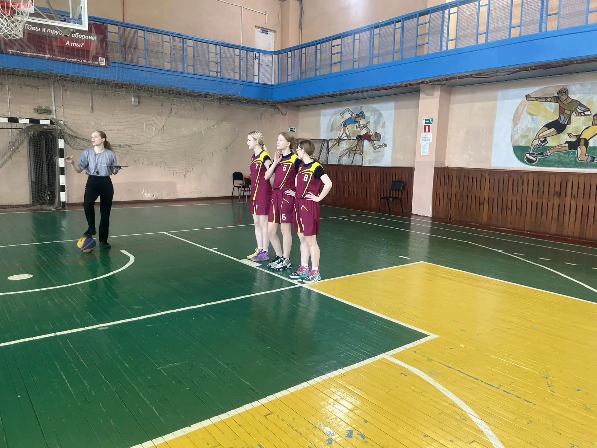 Сегодня состоялся региональный этап чемпионата школьной лиги по баскетболу 3х3 среди де...