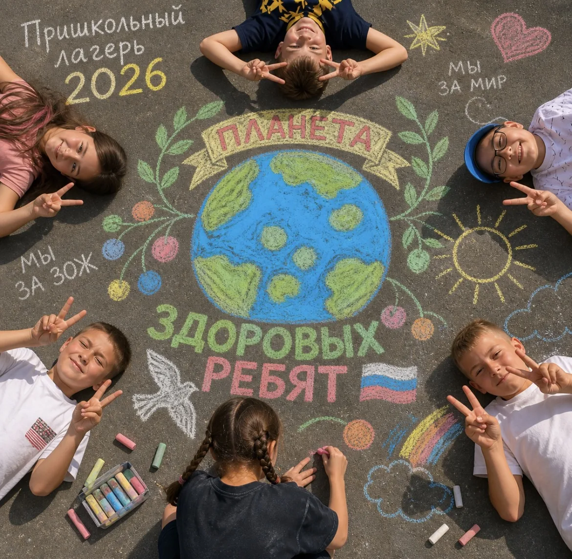 В МАОУ СОШ №3 НАЧАЛ РАБОТУ ПРИШКОЛЬНЫЙ ЛАГЕРЬ «ПЛАНЕТА ЗДОРОВЫХ РЕБЯТ»! ☀️