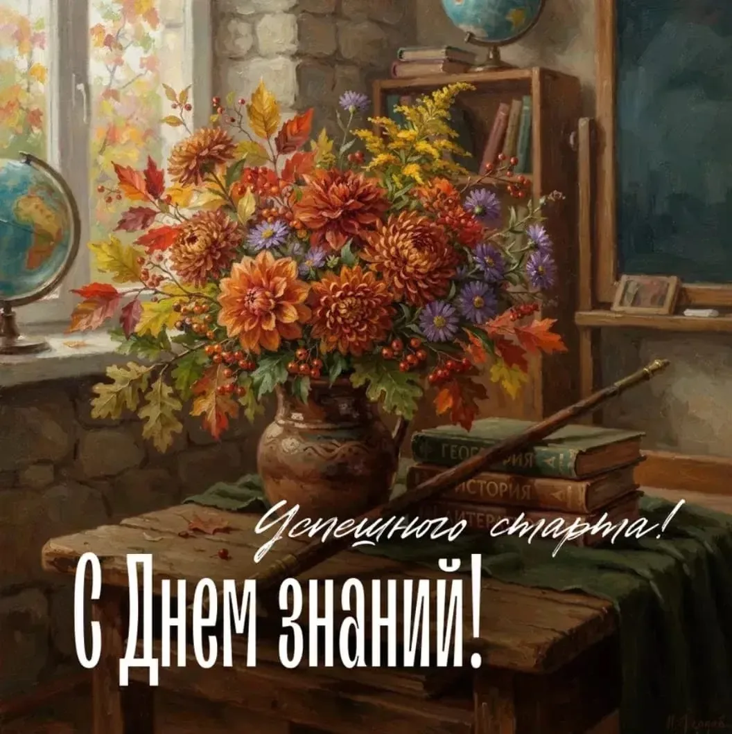 С Днём знаний ,дорогие ребята и заботливые родители! Впереди нас ждёт год, полный творч...
