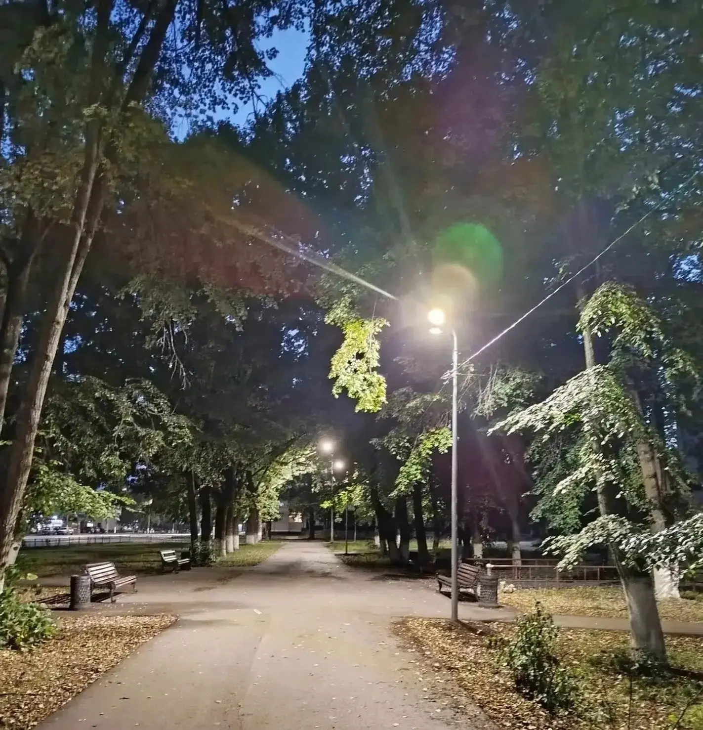⚡В небольшом сквере на улице Октябрьской, где в тени деревьев любят гулять горожане, ус...