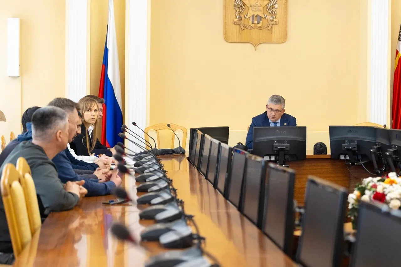 Сегодня провёл установочное совещание с представителями подрядных организаций, которые уже приступил