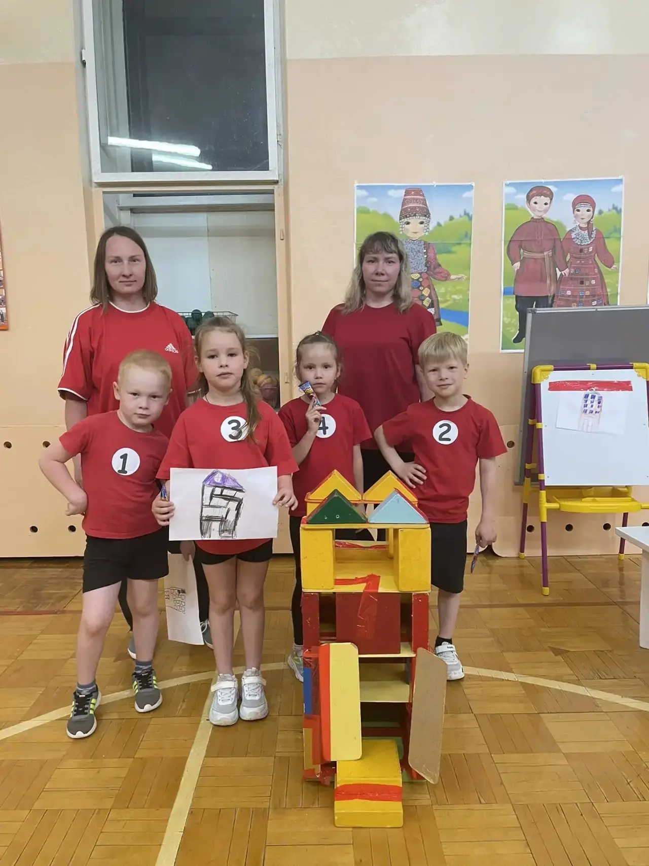 Сегодня на базе д/с 56 прошел первый этап чемпионата «Школы Росатом»(образовательное со...