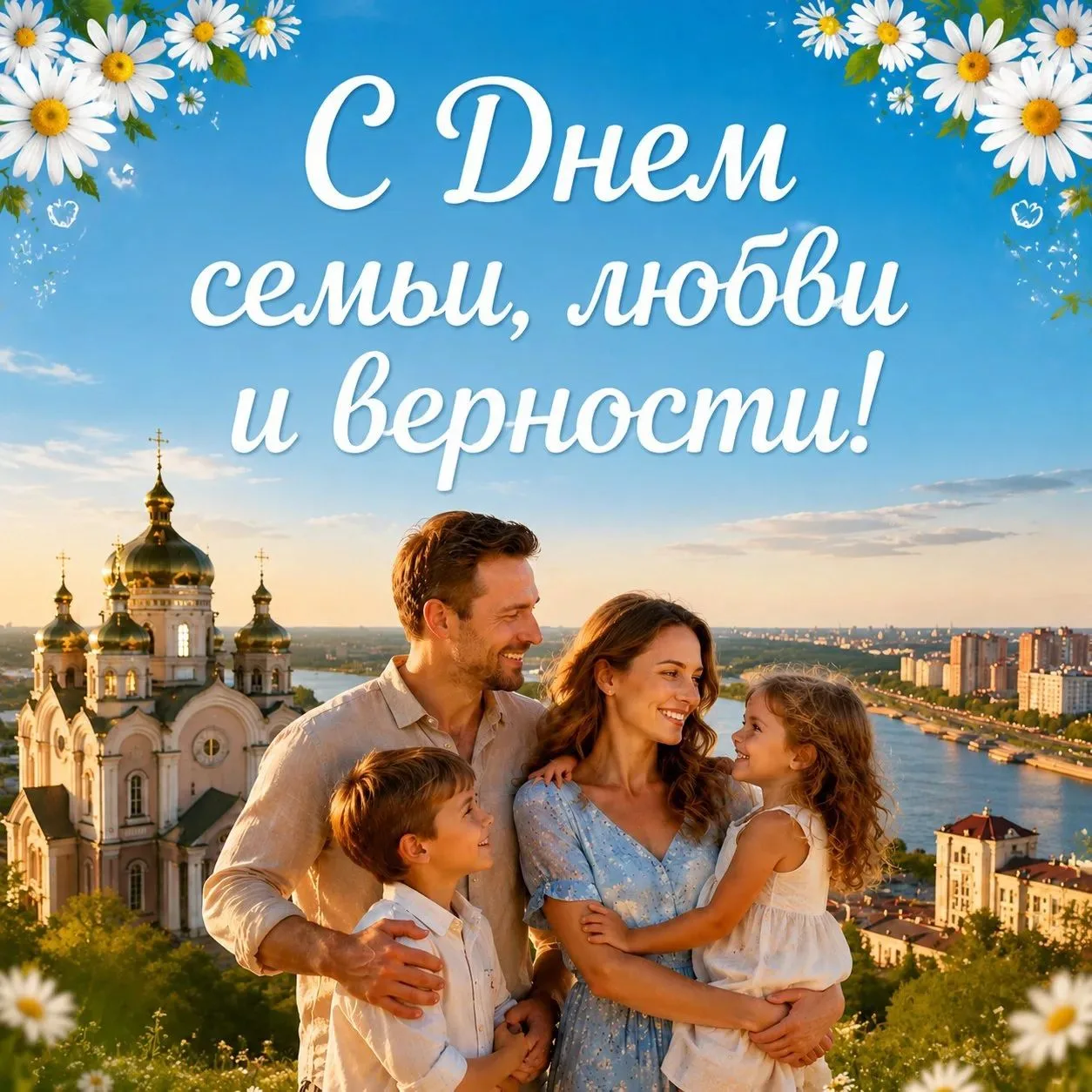 Семья — это наш конституционный приоритет! 

Дорогие друзья! Сегодня, 8 июля, мы отмечаем День семьи
