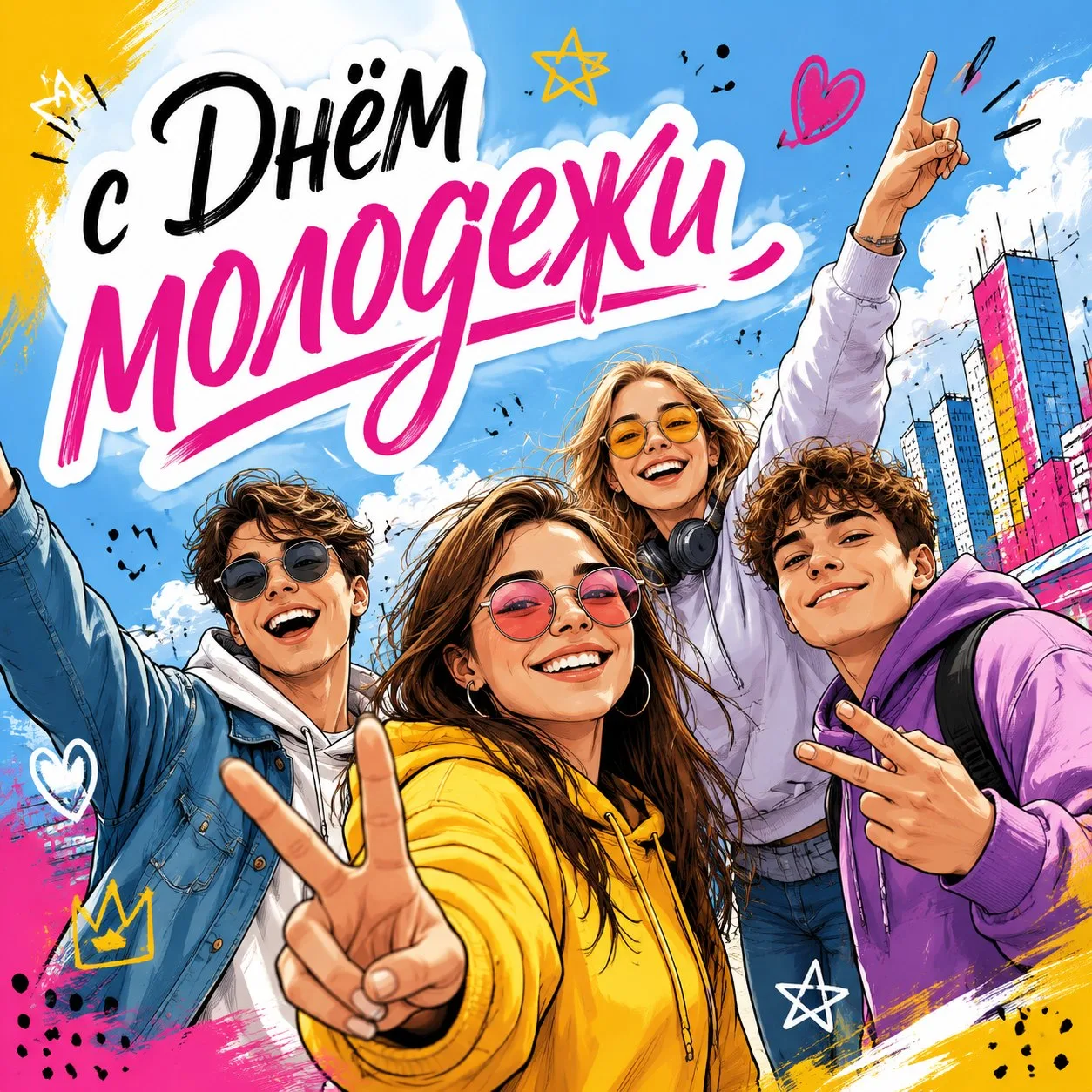 ✌️Молодость — это время смелых идей, больших целей и первых серьёзных побед.