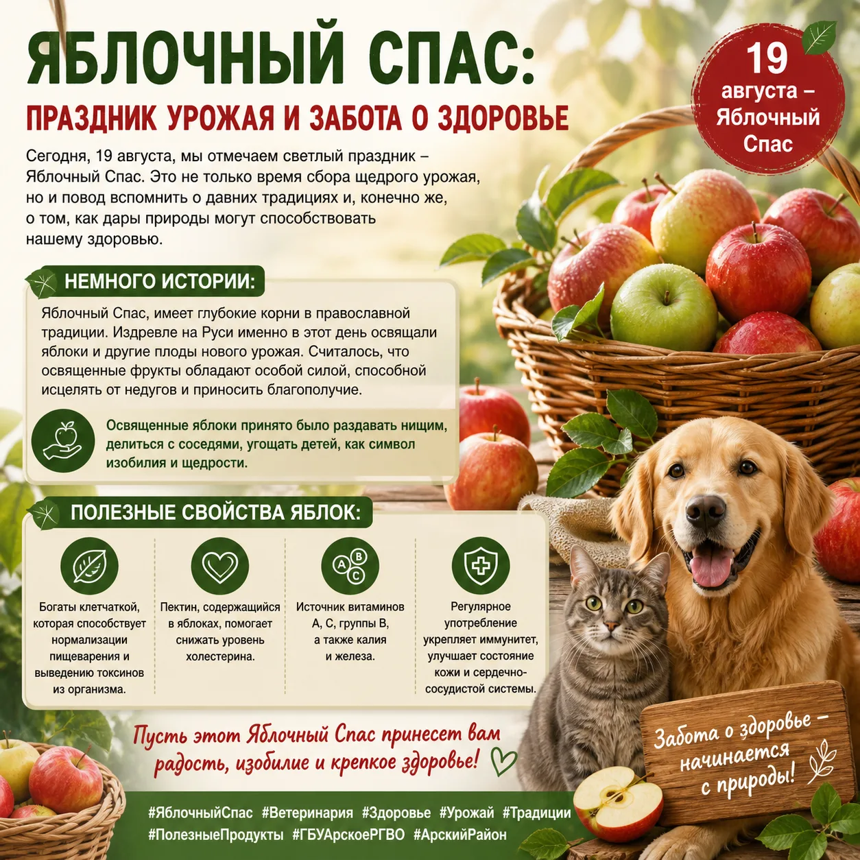 Яблочный Спас: Праздник Урожая и Забота о Здоровье
