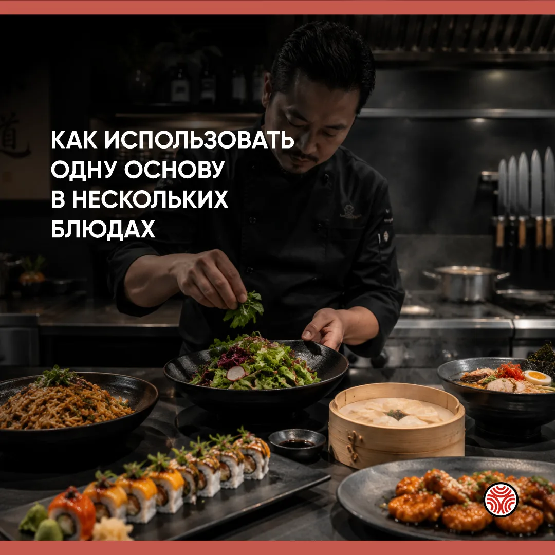 Как использовать одну основу в нескольких блюдах