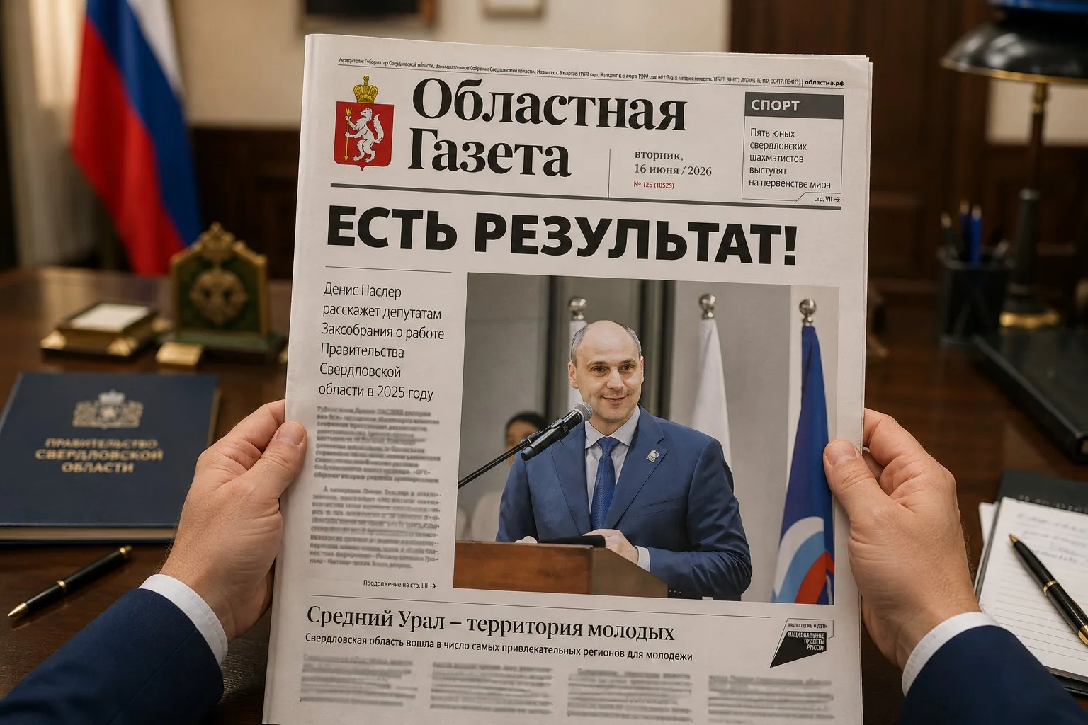 📰 Сегодня в новом номере «Областной газеты»

▪️ Есть результат: губернатор расскажет депутатам Закс
