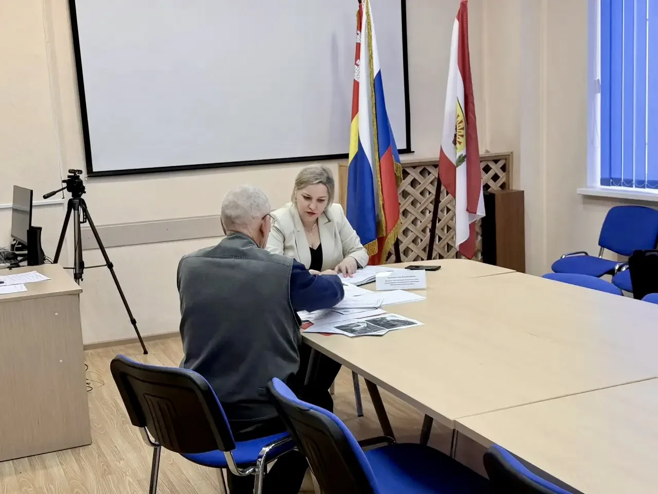 Временно исполняющий обязанности главы администрации Пушкина Анна Владимировна провела прием граждан