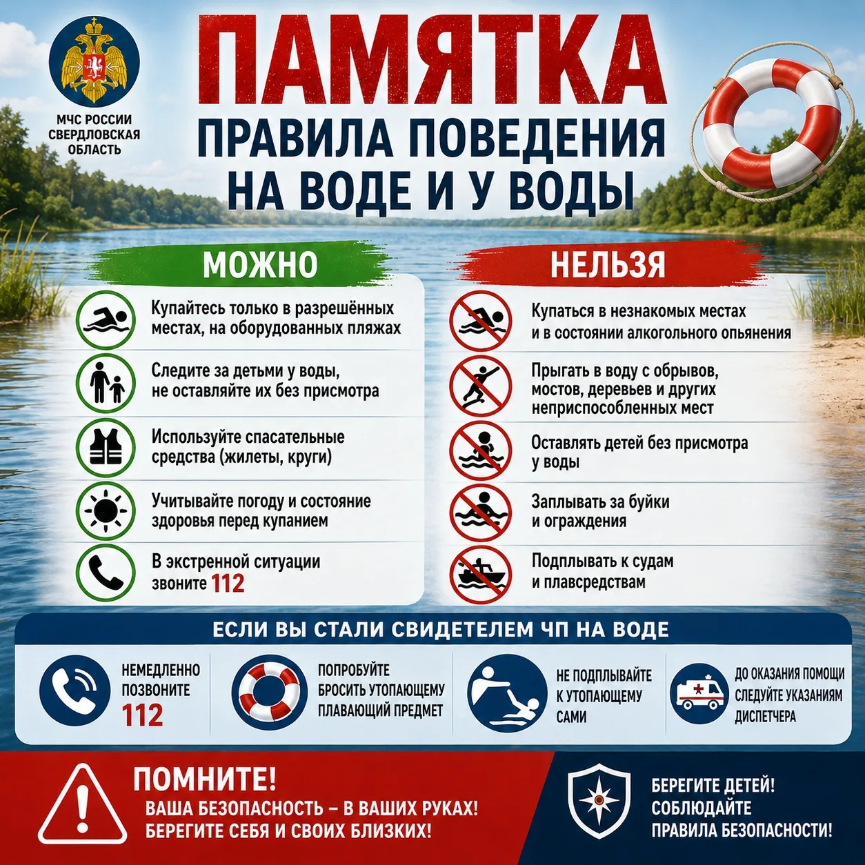 📢 ИНФОРМАЦИЯ ОТ МЧС