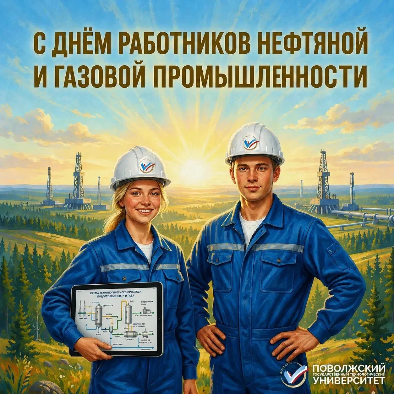 Поздравляем нефтяников и газовщиков 🥳