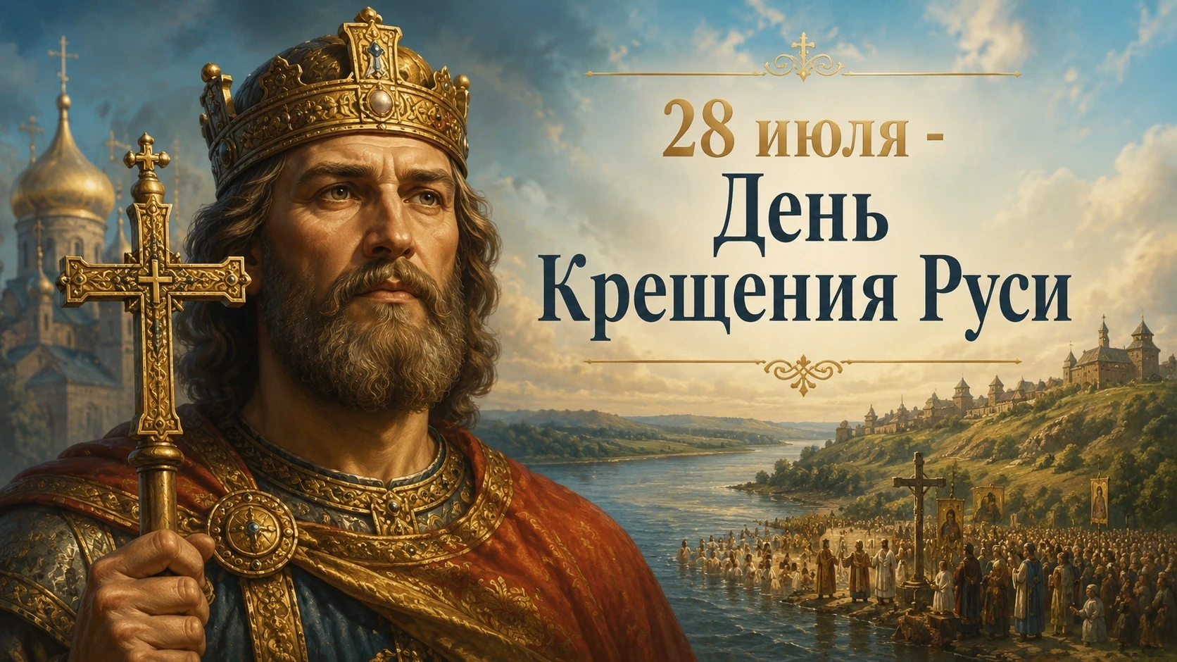 День Крещения Руси

Хотите узнать больше о Дне Крещения Руси? Предлагаем ознакомиться с разработанно