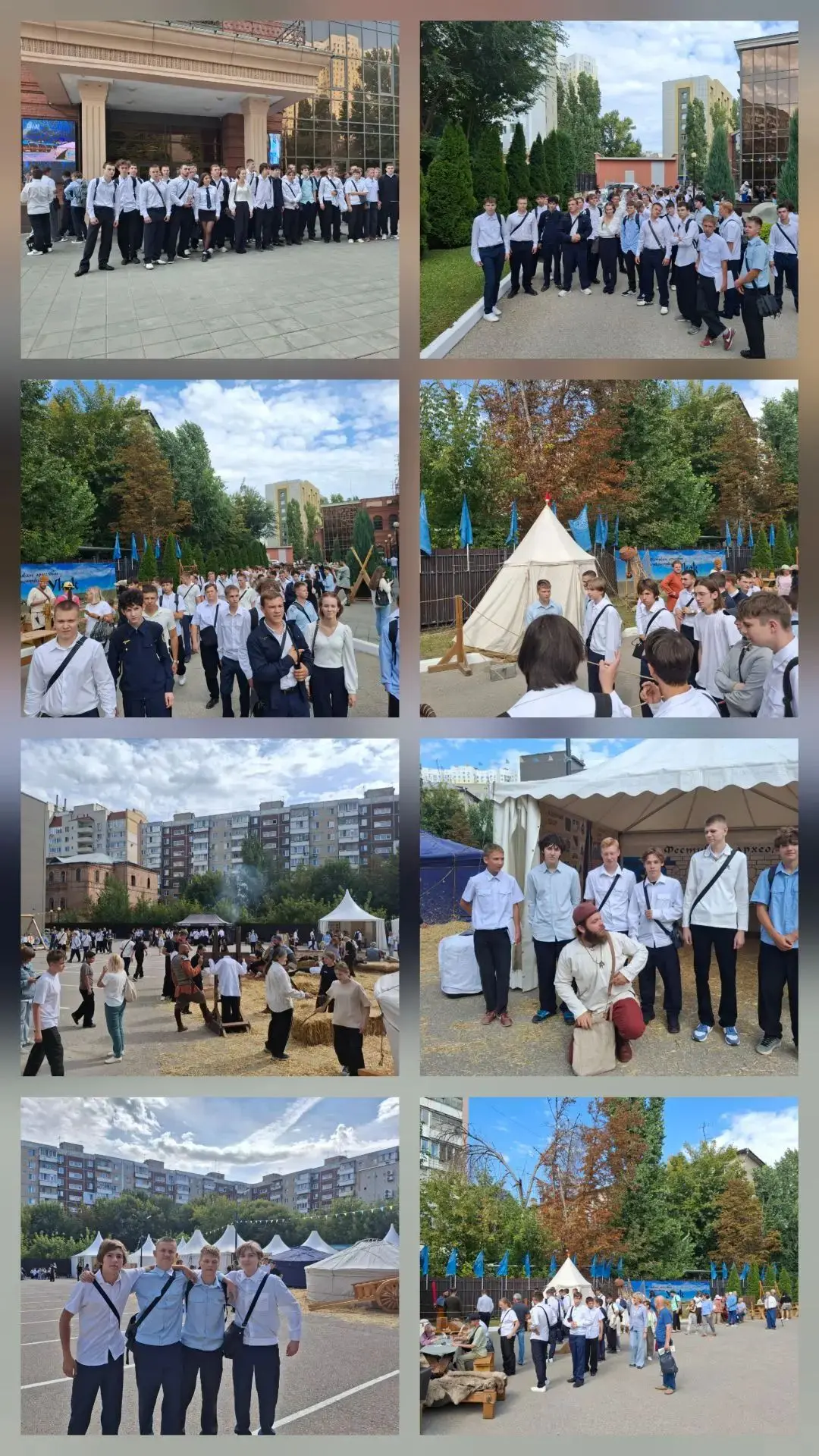 Группы Т13 и Т16с посетили 15 фестиваль археологии и реконструции "Укек", который прохо...