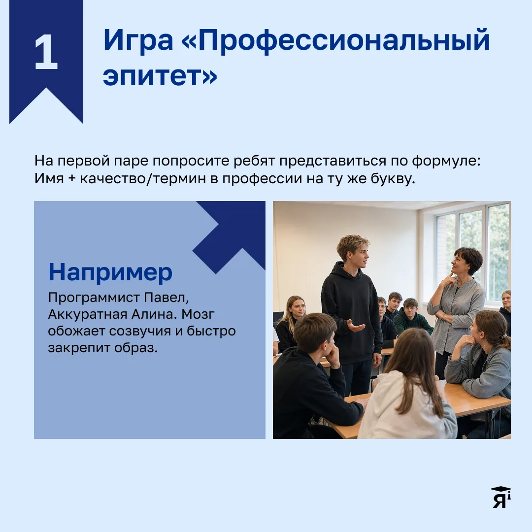 🧠 Имена и лица: как запомнить 100 новых студентов за неделю