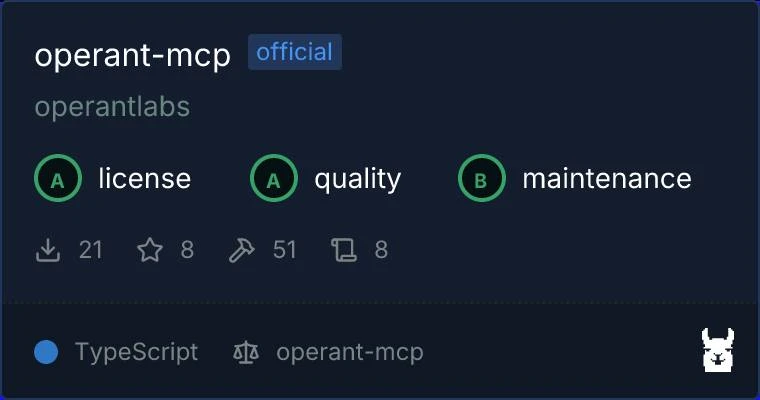 Operant MCP - набор из 50+ инструментов для автоматизации пентеста через ИИ-агентов

Operant MCP дел