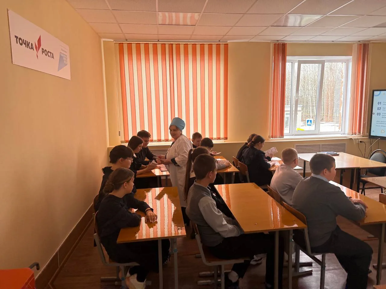👩‍⚕В рамках акции «Чистое поколение» нас посетила медсестра Татьяна Васильевна.