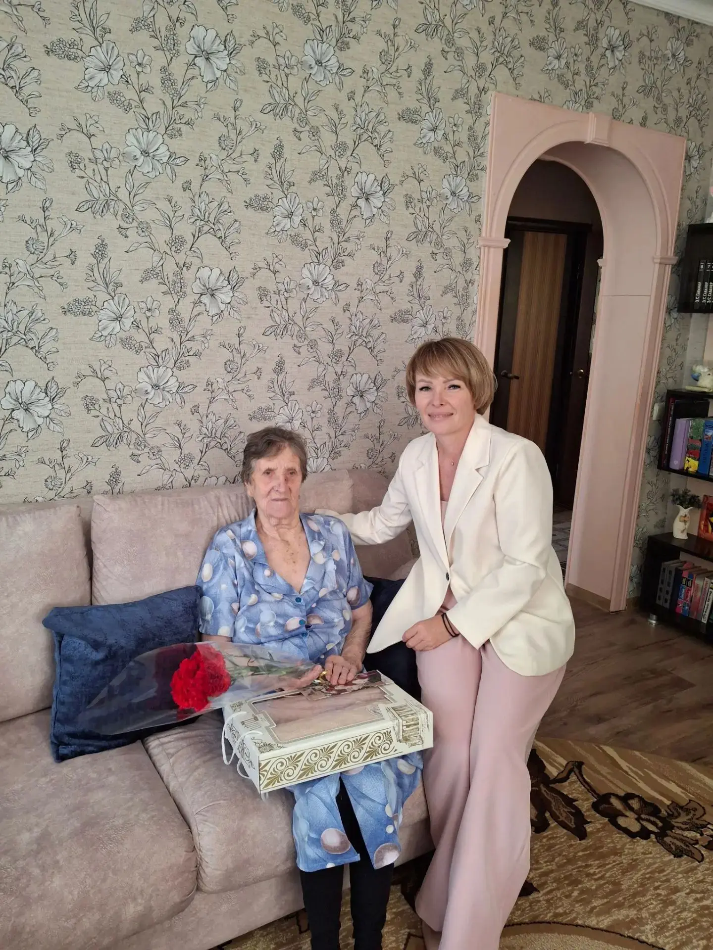 Своё 90-летие отмечает  жительница села Прасковея