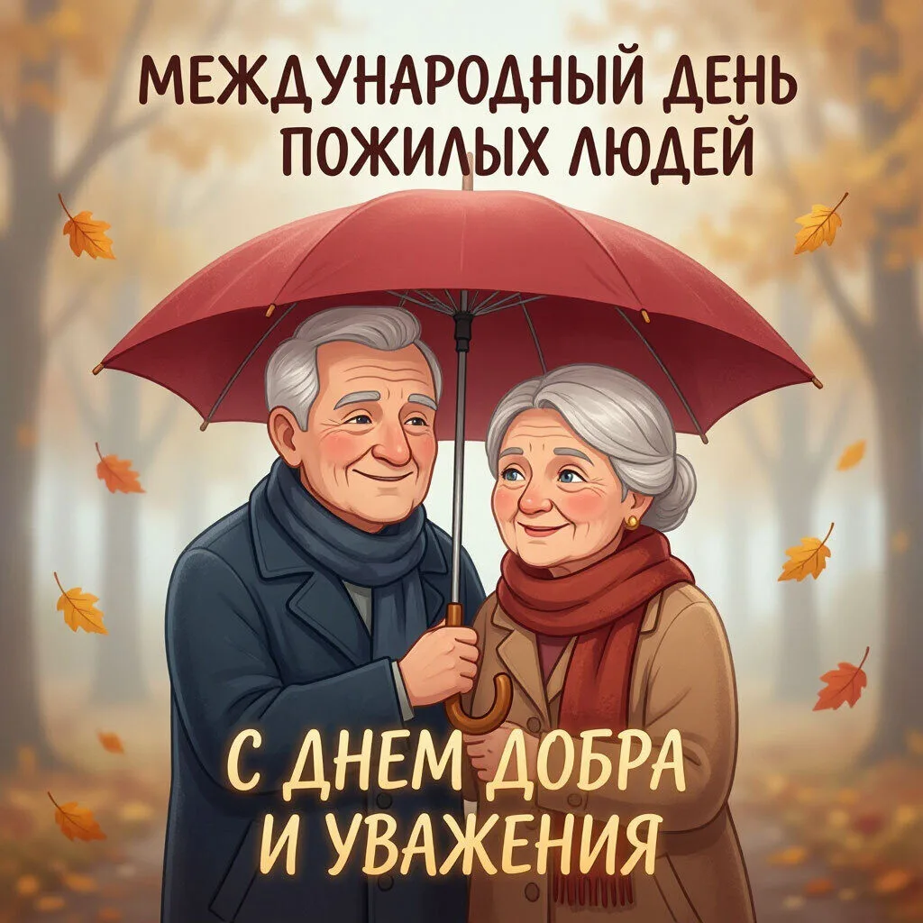 🍁 🍁 С Международным днём пожилых людей! 🍁