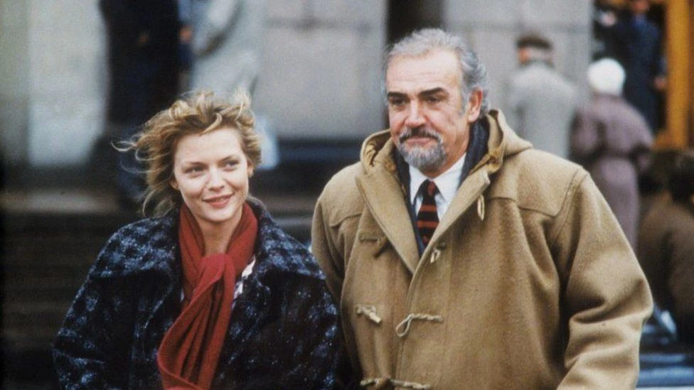 Мишель Пфайффер и Шон Коннери в Москве на съемках фильма «Русский дом», 1989 год. 🎭