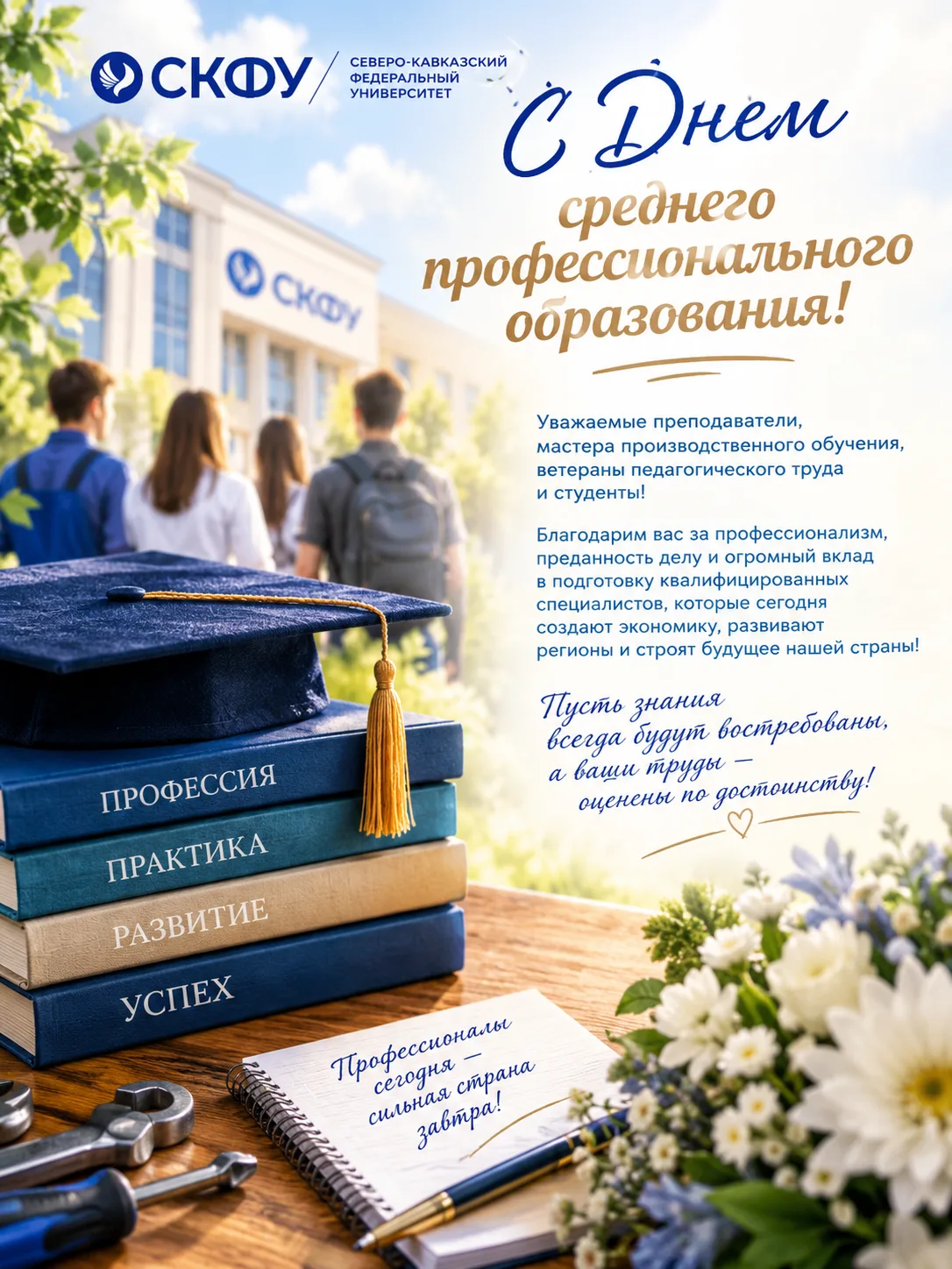 🎓С Днём среднего профессионального образования!