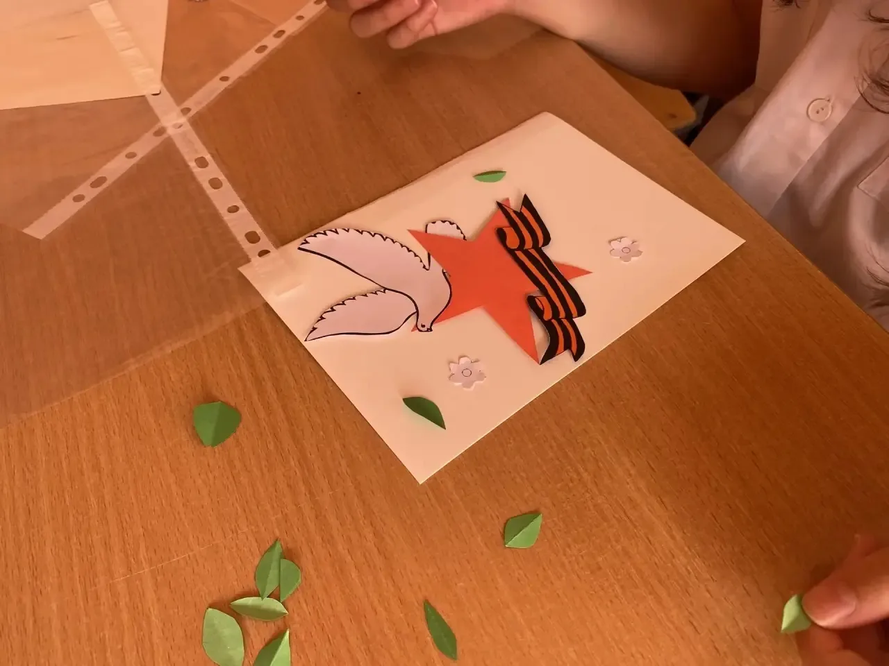 Искусство помнить: мастер-класс о главном празднике страны   🇷🇺 🎨 В преддверии 9 Мая для учащихся 5Д