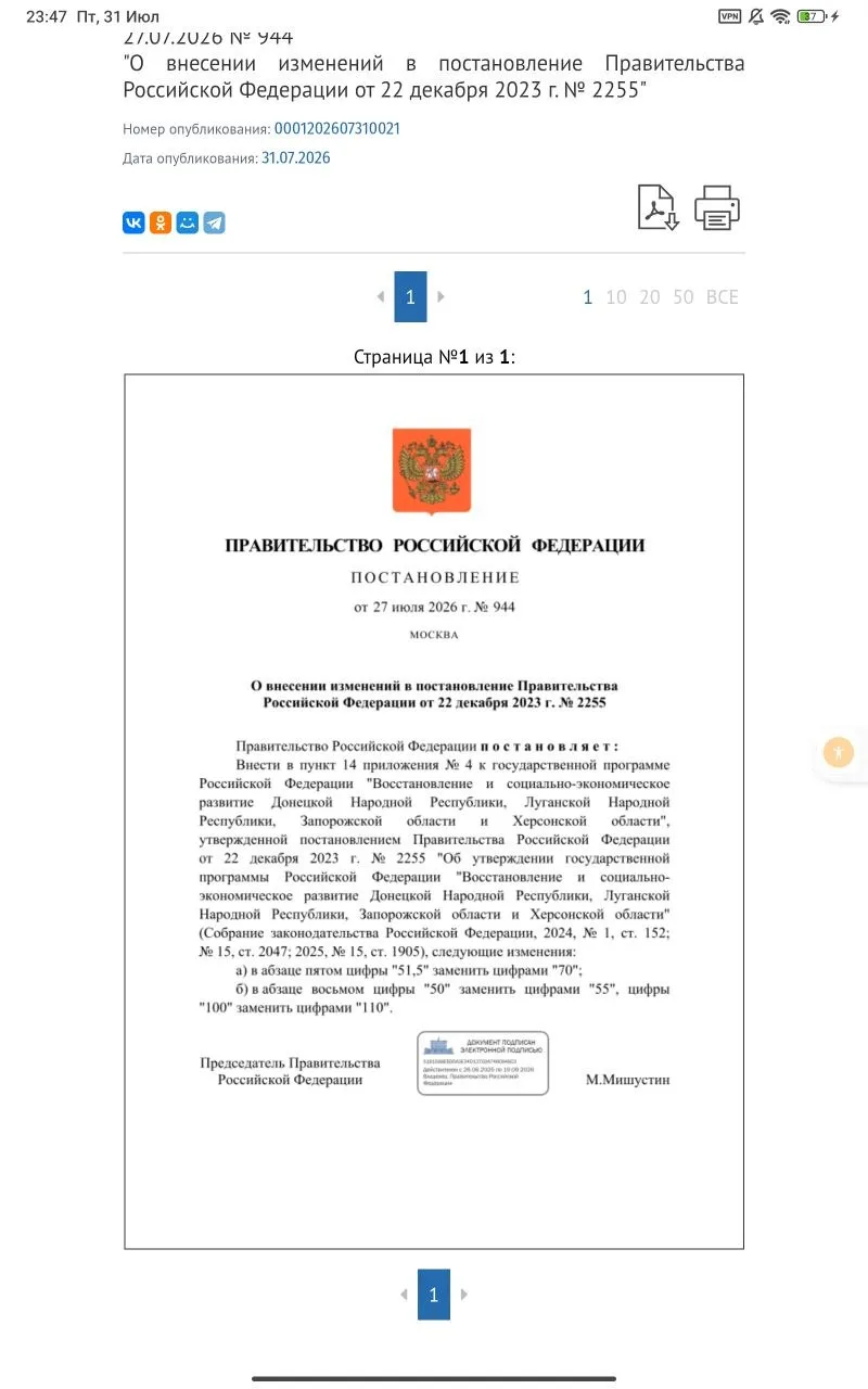 Медиа публикации