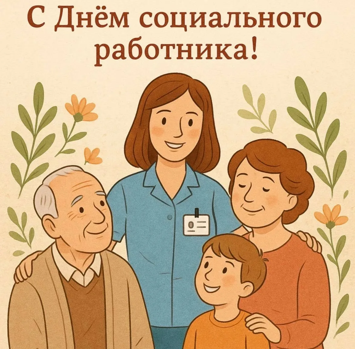Сегодня мы отмечаем важный и трогательный праздник — День социального работника!