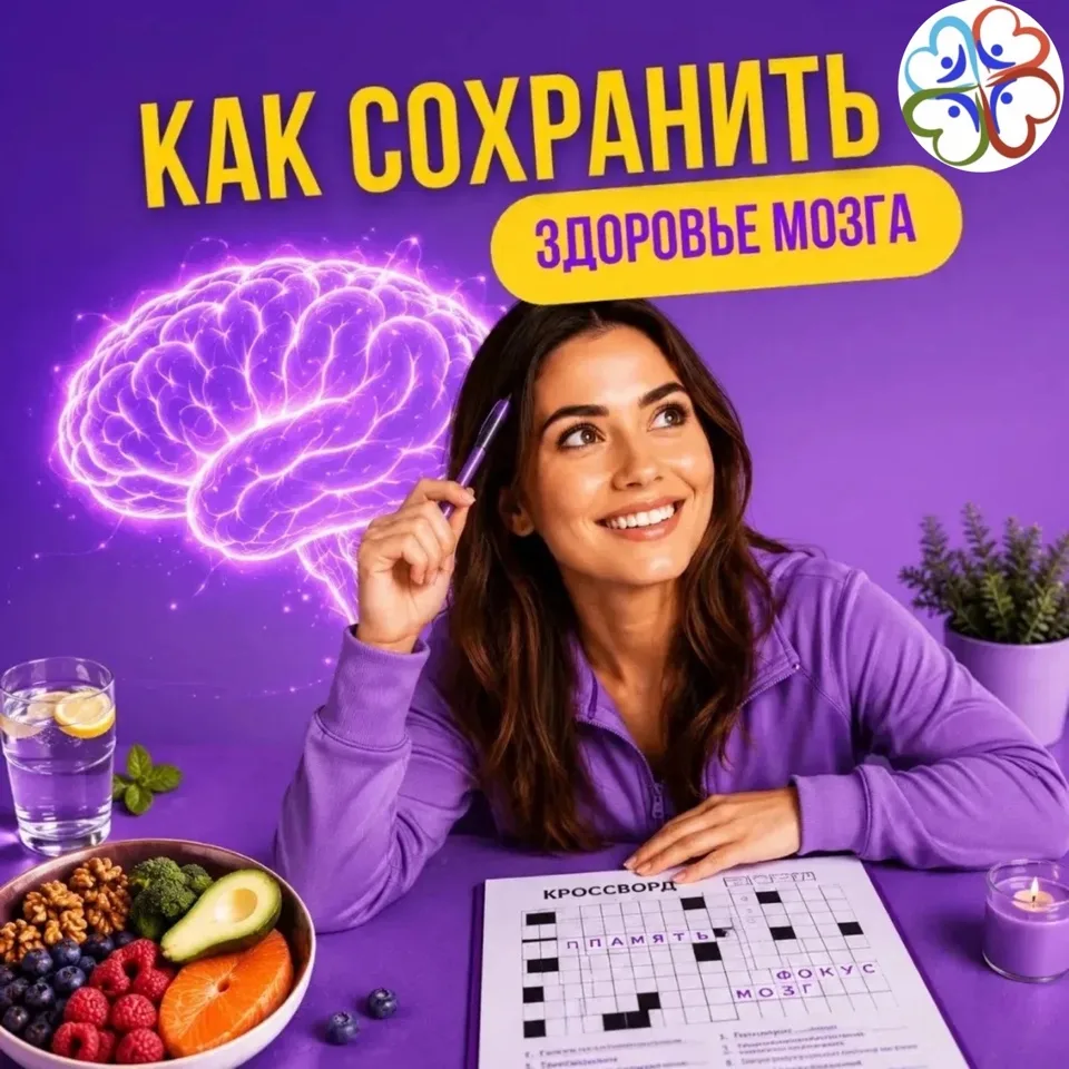 Не забывайте, что забота о здоровье вашего мозга - это забота о вашем общем благополучии. Подробност