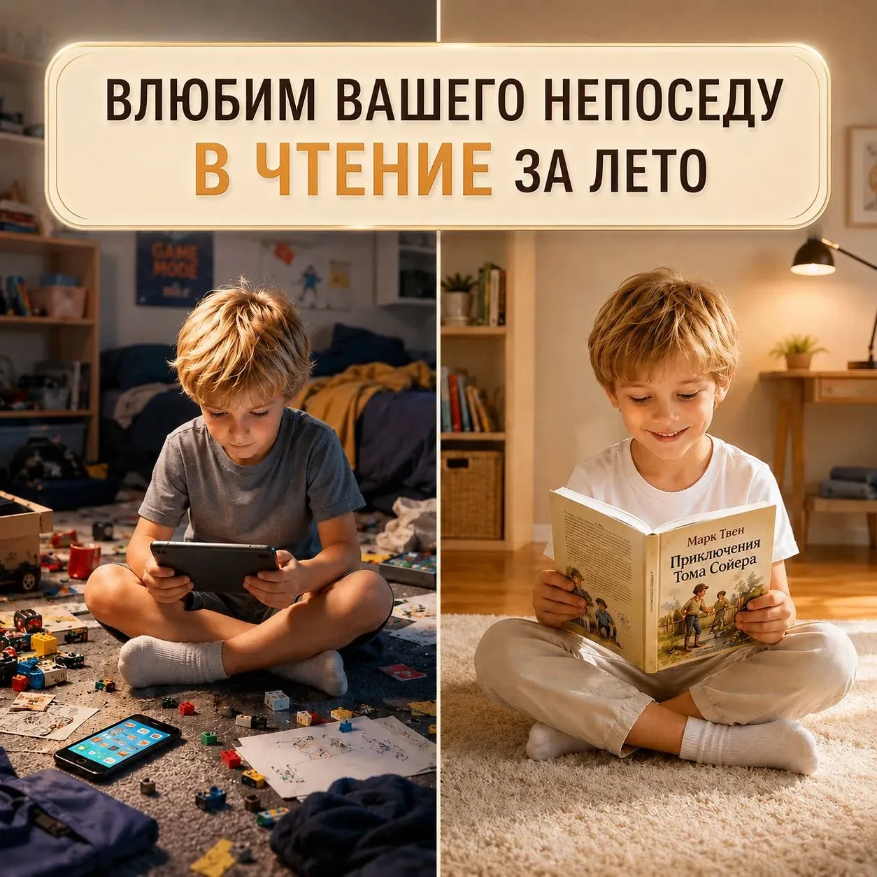 «Не хочу читать, это скучно!» – так говорят дети до начала занятий в нашей школе