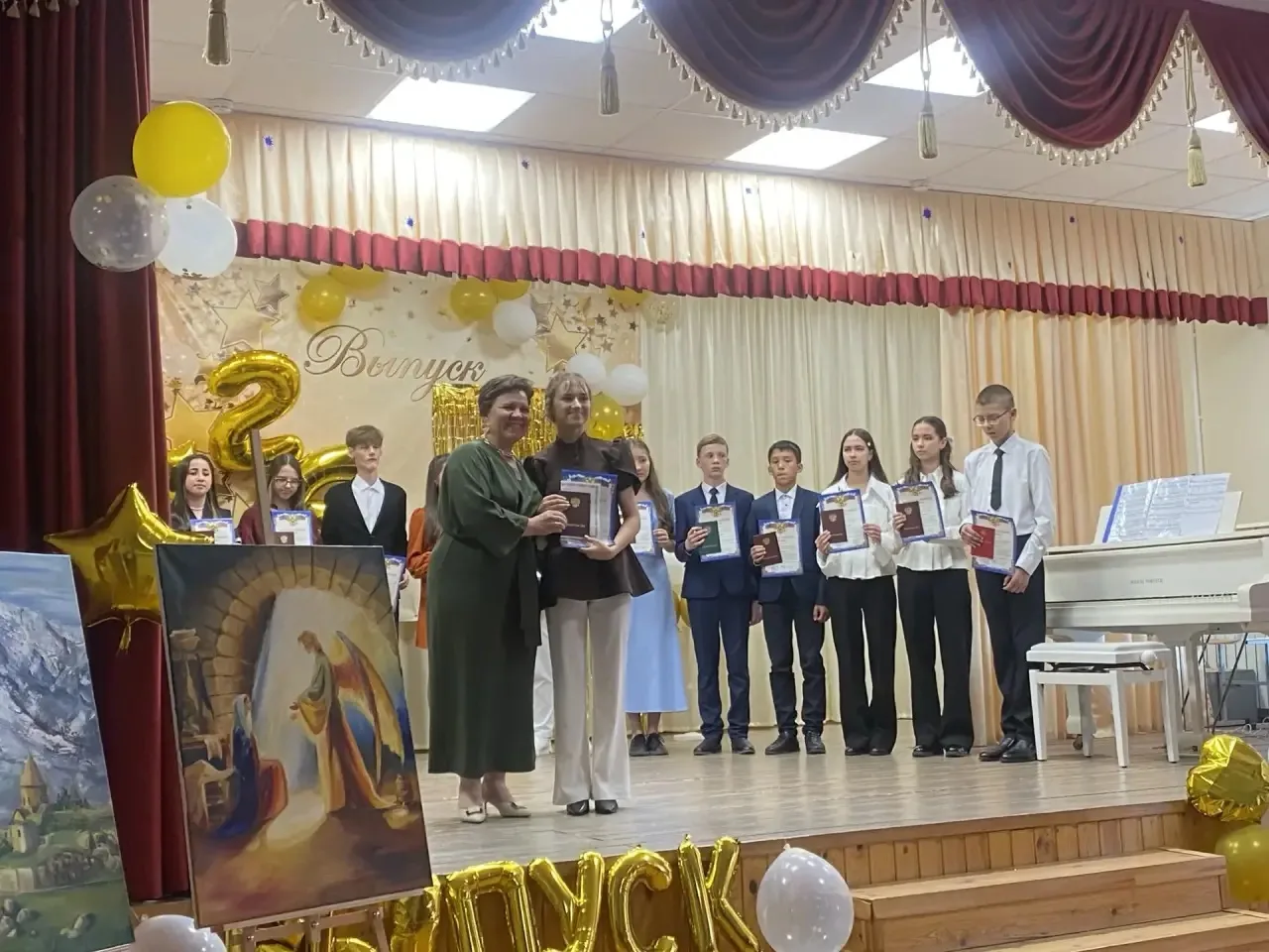В Новошешминской Детской школе искусств прозвучали последние аккорды выпускного вечера....
