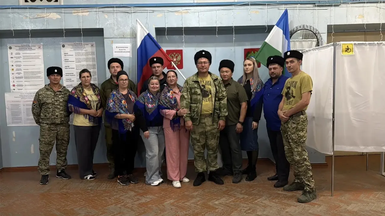 Сегодня в станице Екатериноградской казаки Екатериноградского станичного казачьего обще...