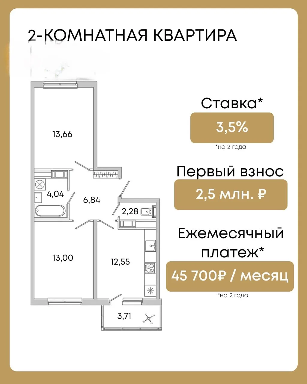 Доброе утро☀️ Семейная ипотека от 2,2%