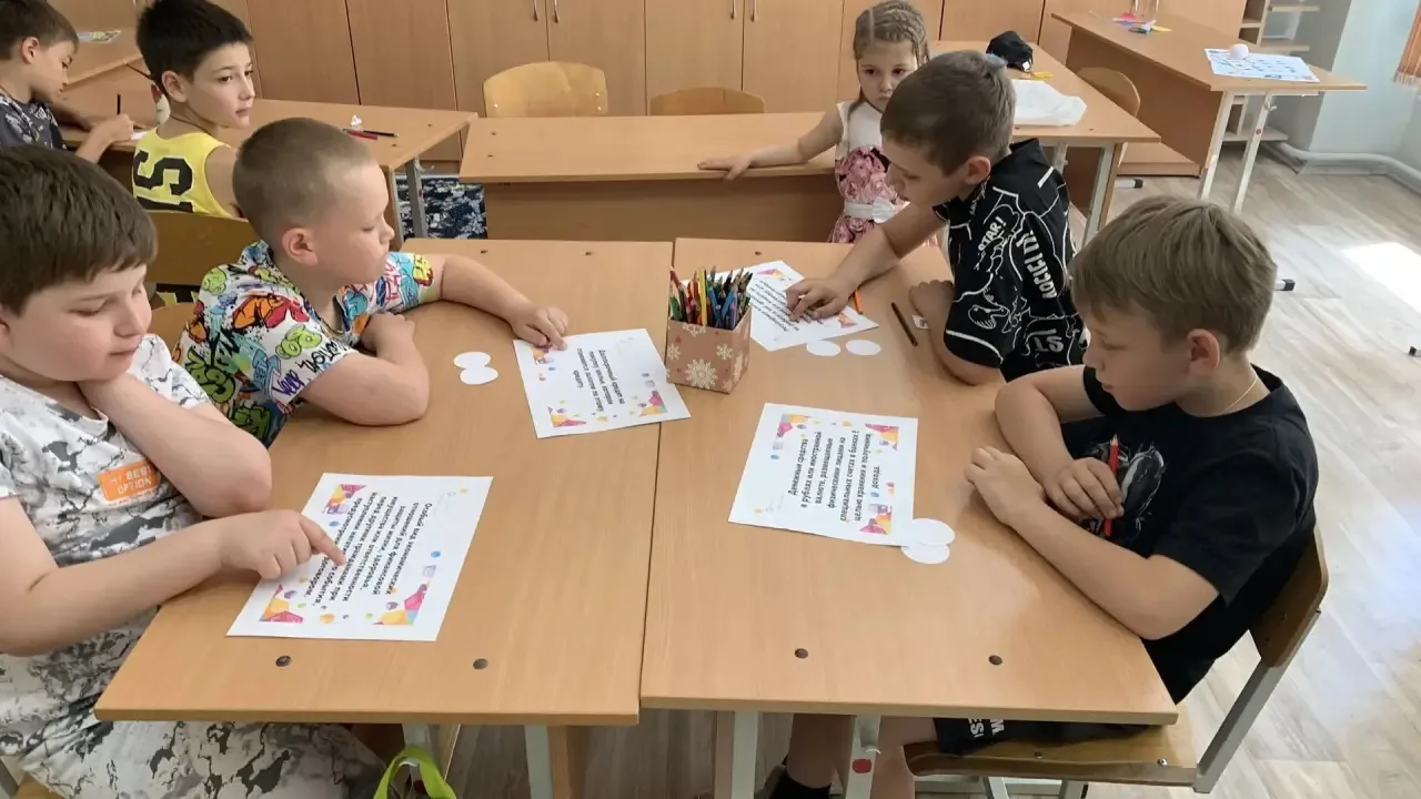 ✨КРЫМСКИЕ ОРЛЯТА✨ 
Сегодня наш лагерь «Крымские орлята» превратился в штаб настоящих финансовых анал