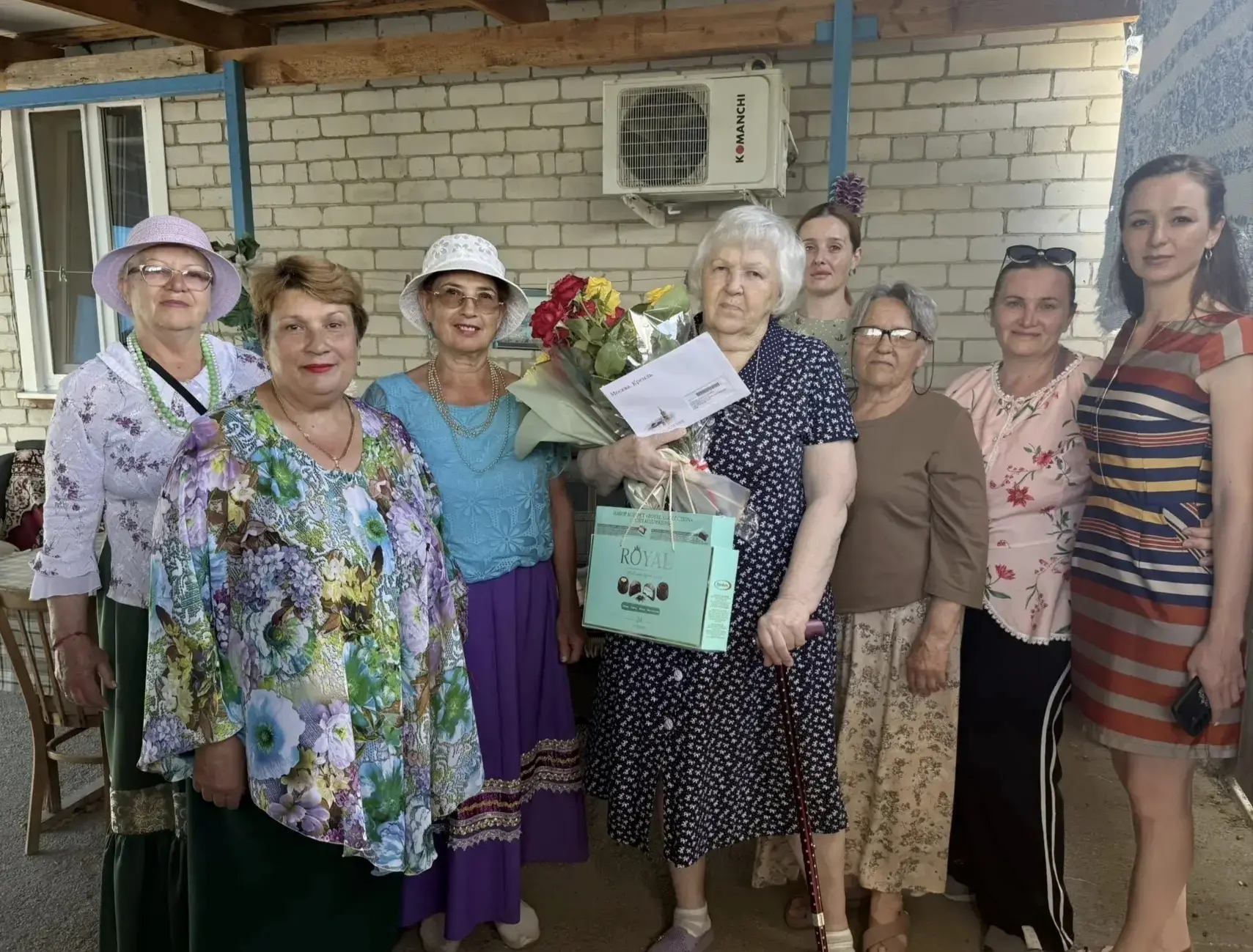 🎉 Свой 85-летний юбилей сегодня отмечает Потапова Тюни Анатольевна, жительница станицы...