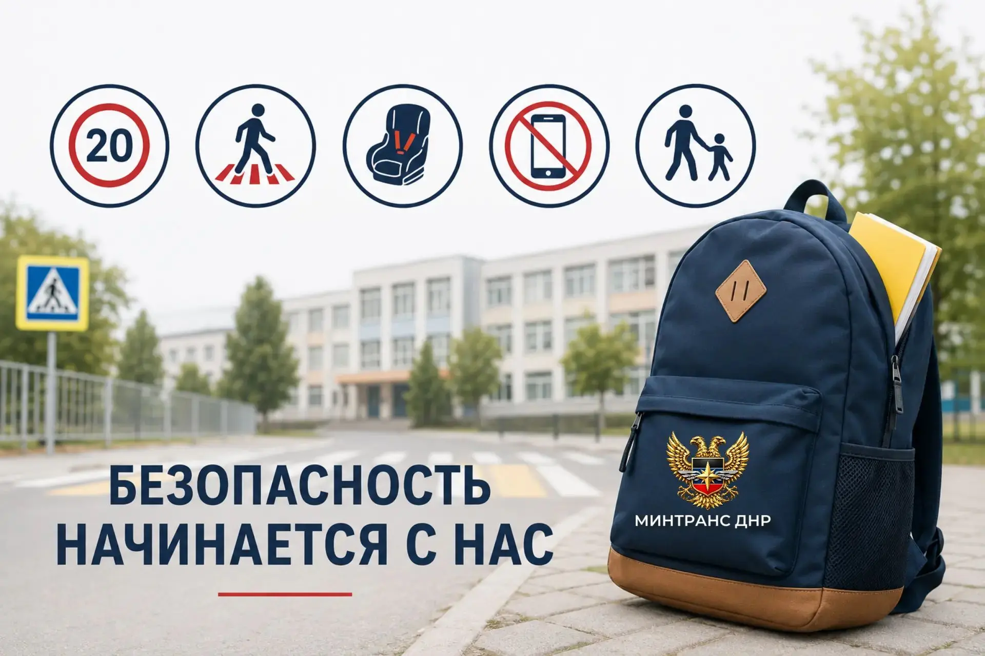 📚🚦Топ-5 советов: готовимся к безопасному учебному году!