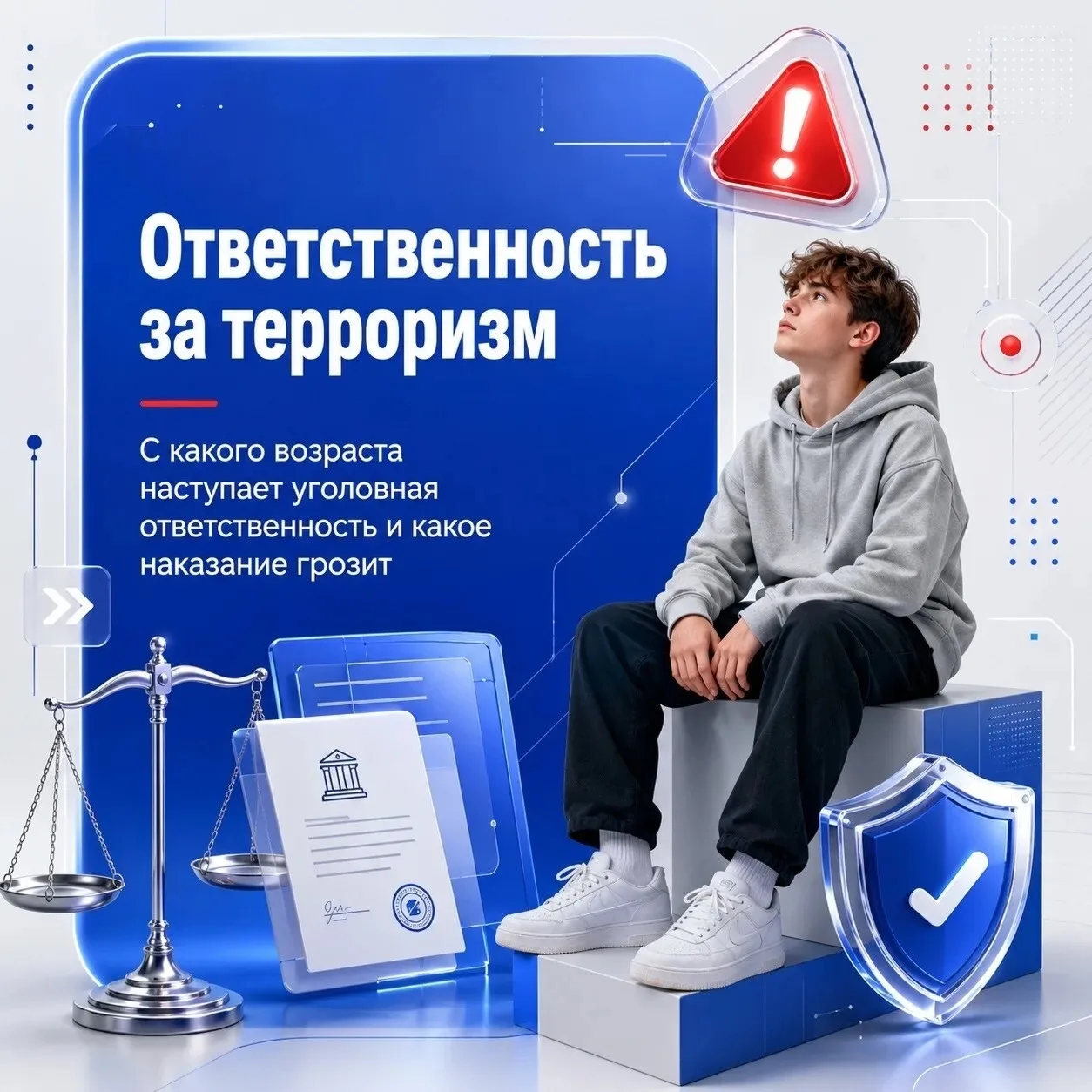 Терроризм — тягчайшее преступление. И наказание за него — суровое.