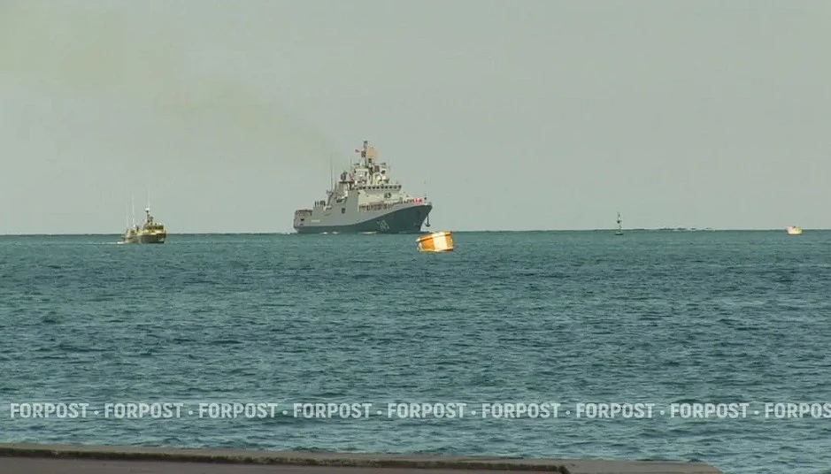 В Минобороны РФ прокомментировали упредительный выстрел с фрегата "Адмирал Григорович" по британской