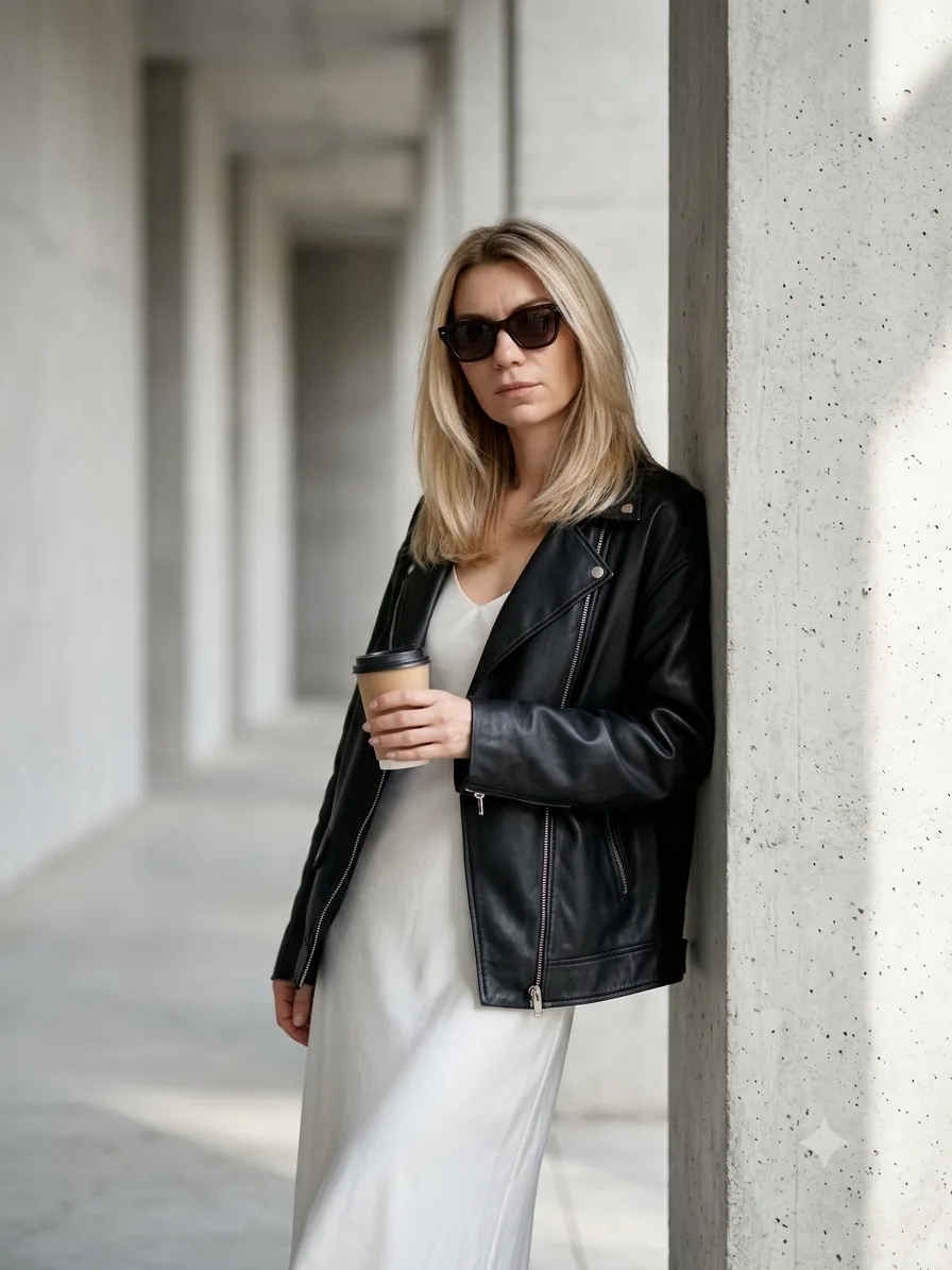 Создай ультрареалистичный fashion-портрет девушки, полностью сохранив внешность с загру...