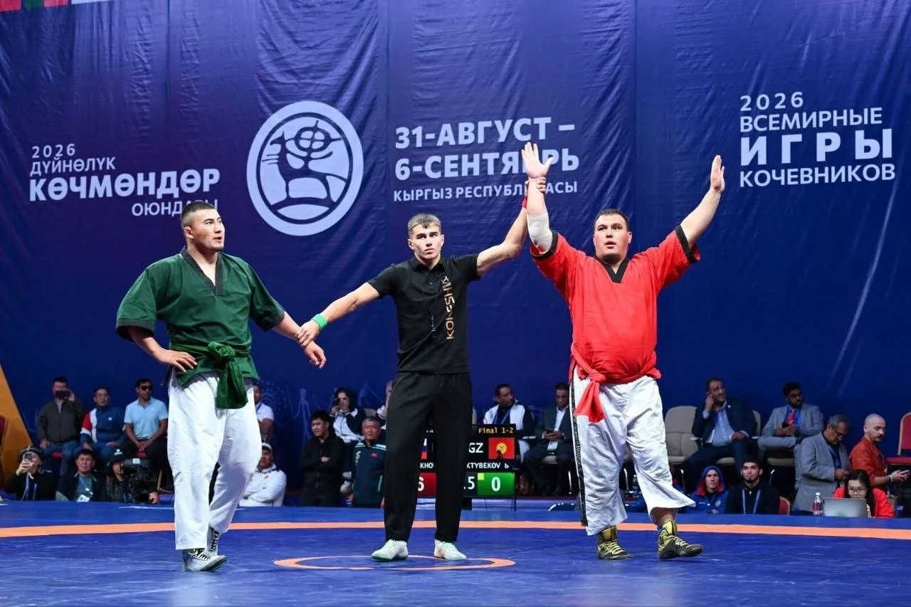 Борец из Челнов Радик Салахов выиграл Всемирные Игры кочевников