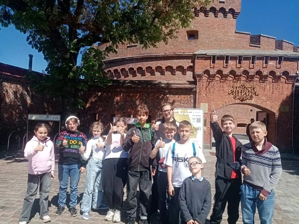 Солнечный камень Балтики: наши ученики посетили Музей янтаря! ☀️👑