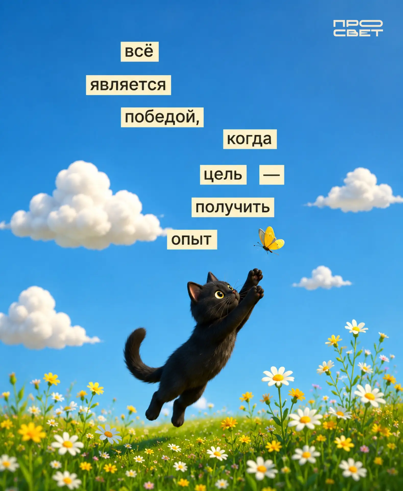 Видим цель — не видим препятствий 😎

Лето — время попробовать себя в новом деле, подтянуть навык ил