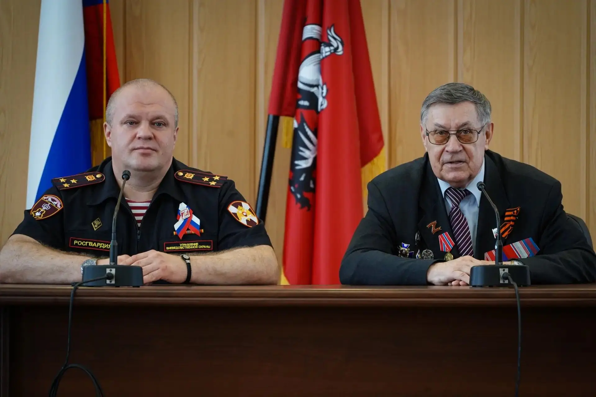 🛡️ Сотрудники вневедомственной охраны Главного управления Росгвардии по г. Москве организовали встр