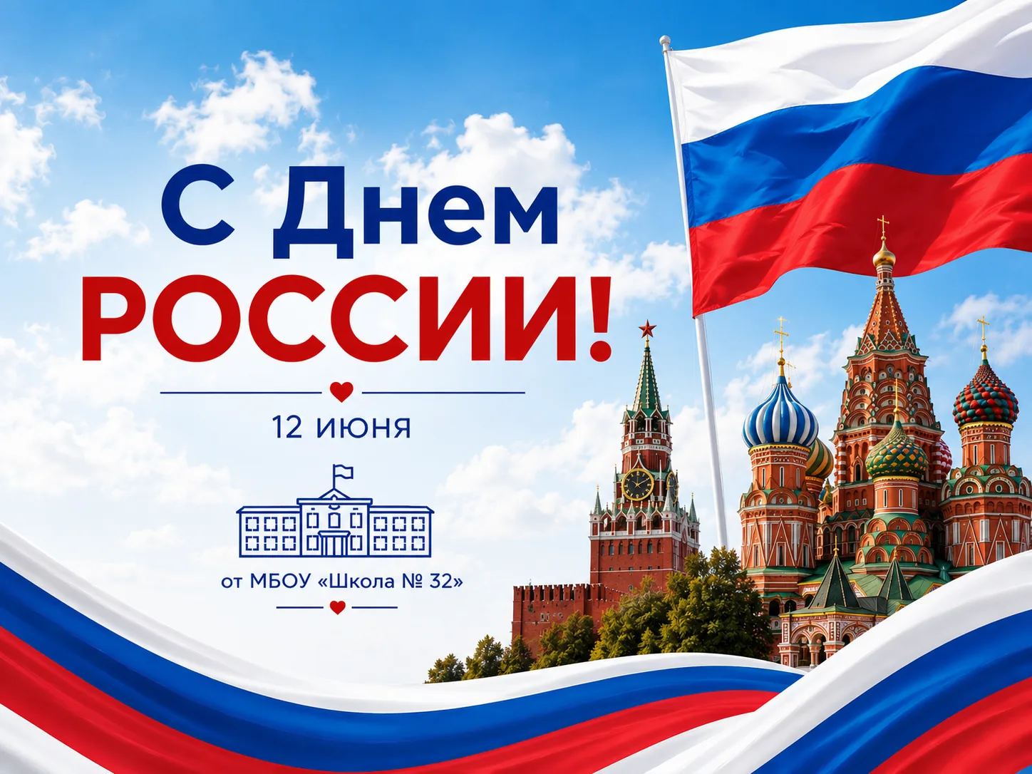 12 июня наша страна отмечает один из главных государственных праздников - День России.
Этот день объ