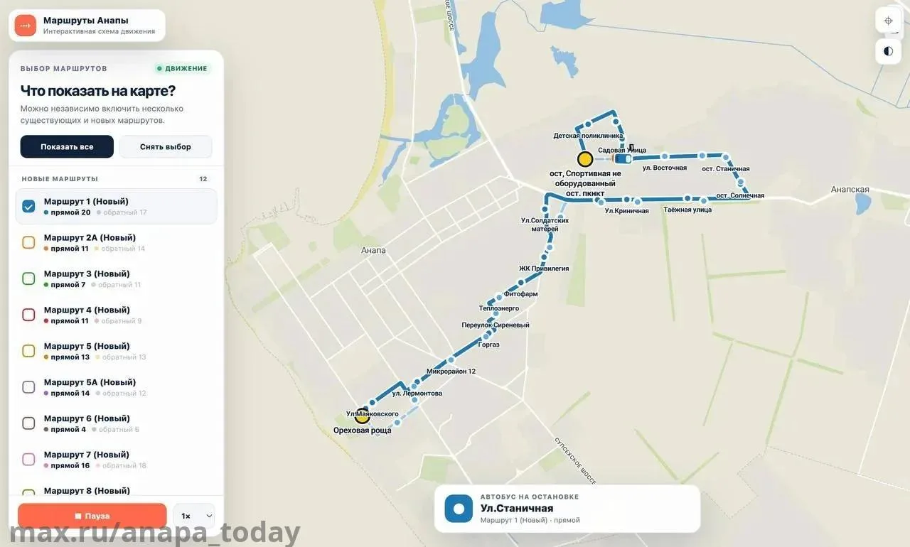 🚌 Анапу ждёт масштабное обновление общественного транспорта.