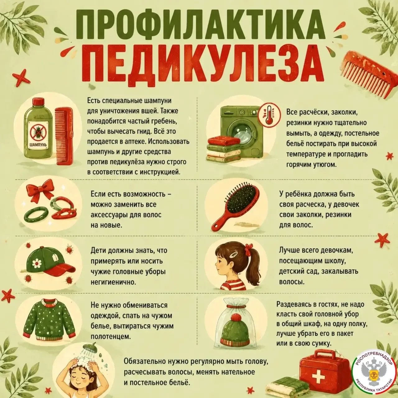 О профилактике педикулеза