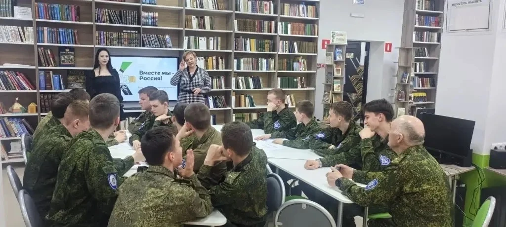 Воспитанники Бриньковского казачьего кадетского корпуса присоединились ко Всероссийской акции и стал